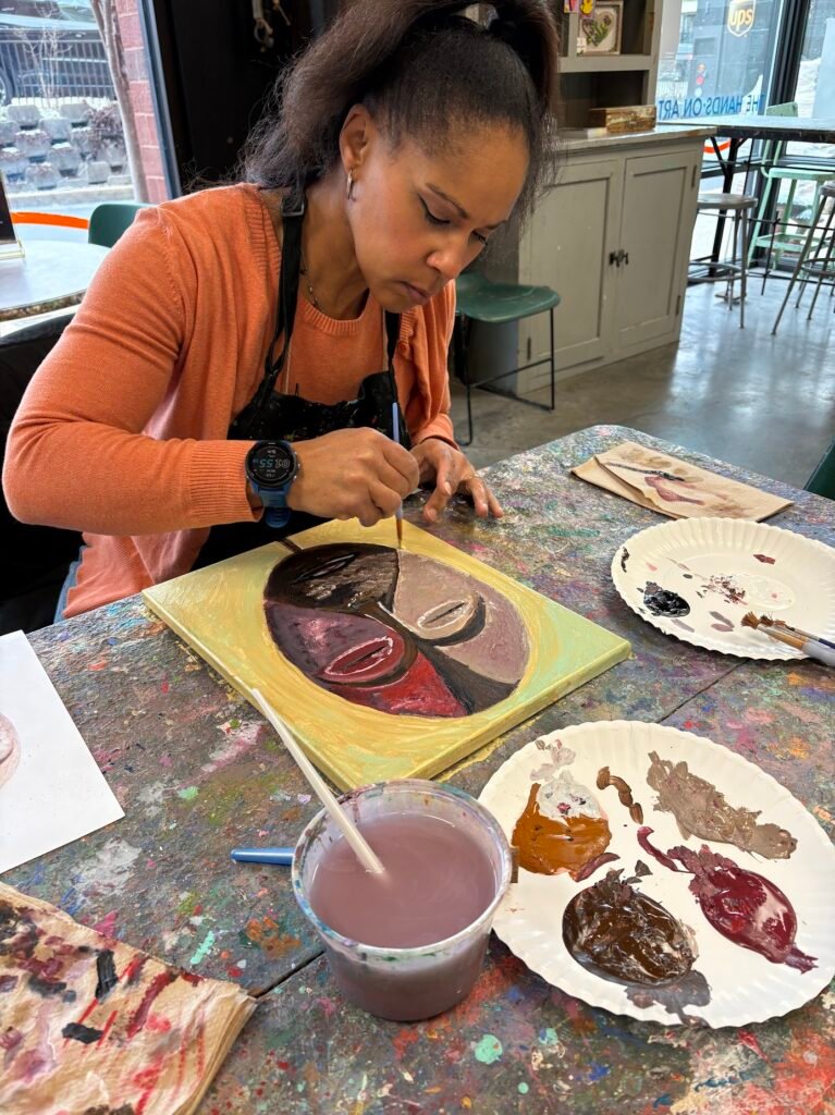 pict of me painting